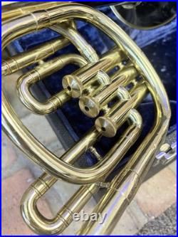Elkhart Alto Peck Horn. Mini Euphonium. Made in France. Serial #2373