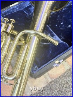 Elkhart Alto Peck Horn. Mini Euphonium. Made in France. Serial #2373
