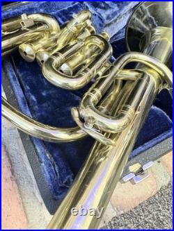 Elkhart Alto Peck Horn. Mini Euphonium. Made in France. Serial #2373