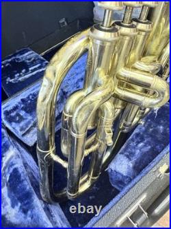 Elkhart Alto Peck Horn. Mini Euphonium. Made in France. Serial #2373