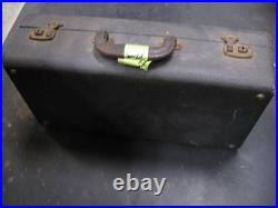 Elklhart Silver Cornet 1942 with Case and Mouthpiece Parts or Repair