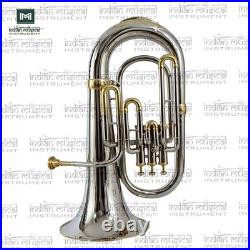 Euphonium Brass Instrument Includes Mouthpiece & Hard Case