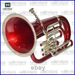 Euphonium Brass Instrument Includes Mouthpiece & Hard Case