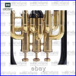 Euphonium Brass Instrument Includes Mouthpiece & Hard Case