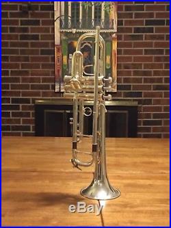 Excellent Silver Bach Stradivarius Trumpet #37 Great condition, Fast valves
