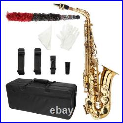 FAST, FREE SHIPPING? Pros / Beginners! Saxophone +Case/Bag +Gloves