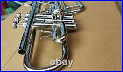 FLORIDA FEST C Trumpet SILVER with Case Clear Sound Classical Traditional