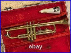 F. A. Reynolds Medalist Vintage Trumpet with Case Cleaned and Serviced. Nice