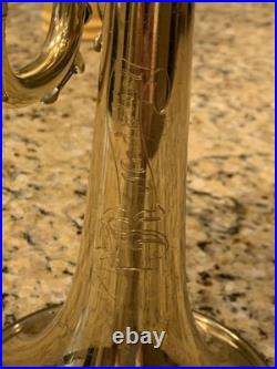 F. A. Reynolds Medalist Vintage Trumpet with Case Cleaned and Serviced. Nice
