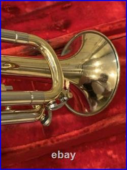 F. A. Reynolds Medalist Vintage Trumpet with Case Cleaned and Serviced. Nice