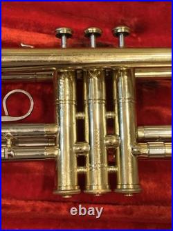 F. A. Reynolds Medalist Vintage Trumpet with Case Cleaned and Serviced. Nice