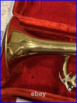 F. A. Reynolds Medalist Vintage Trumpet with Case Cleaned and Serviced. Nice