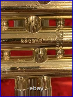 F. A. Reynolds Medalist Vintage Trumpet with Case Cleaned and Serviced. Nice