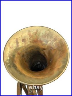 F. E. Olds Ambassador Cornet WithCase Circa 1943 Serial Number 117538. Still Plays