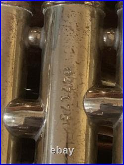 F. E. Olds Ambassador Vintage Trumpet Instrument 1974 With Case & Mouthpiece Bb