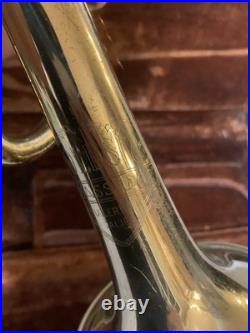 F. E. Olds Ambassador Vintage Trumpet Instrument 1974 With Case & Mouthpiece Bb