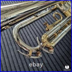 F. E. Olds Opera Large Bore trumpet GAMONBRASS Olds Mendez mouthpiece, case