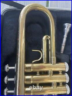 F. Schmidt Trumpet / 2 Mouthpieces / Nice Case /