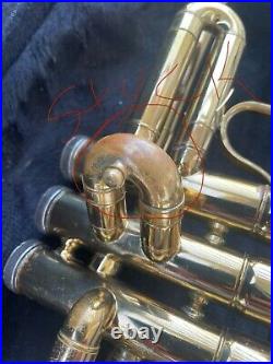 F. Schmidt Trumpet / 2 Mouthpieces / Nice Case /