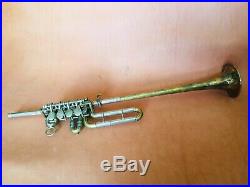 Finke 4-valve Rotary Piccolo Trumpet with case and mouthpiece Helmut Finke