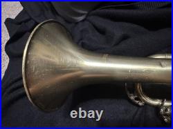 First Act Trumpet Custom Brushed Raw Brass Finish Ready To Play