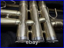 First Act Trumpet Custom Brushed Raw Brass Finish Ready To Play