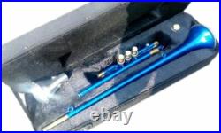 Flag Trumpet Low Pitch Blue Brass Musical Instrument for Intermediate Student