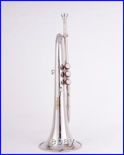 Flugelhorn Sliver 3 Valve Ultrasonically Clean, Case and Mouthpiece