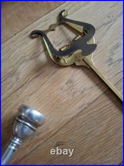 Frank Holton Vintage Super Collegiate Cornet 2 Color, Very Good Ready To Play