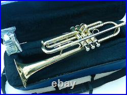 GETZEN 300 USA Student Trumpet Smooth Valves / Case / 7C Mouthpiece Complete