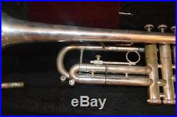 GETZEN 700 Special Trumpet SILVER With Carrying Case, AWESOME