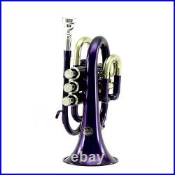 GREAT GIFTBand Purple Pocket Trumpet HOLIDAY-SEASON-30-Days-Sale