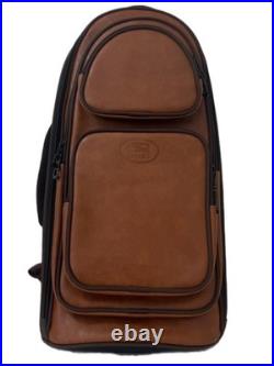 GR Brass Trumpet Backpack Dark Brown
