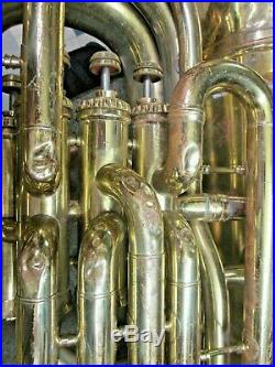 G. C. Conn 25J Bell-Up BBb Recording Bass Tuba, 4 Short-Action Valves Big Tone