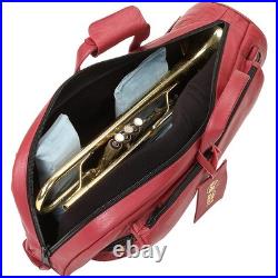 Gard Single Trumpet Gig Bag Burgundy Leather
