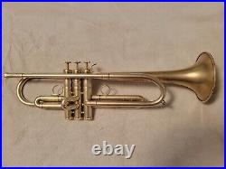Geneva Oldroyd Cardinal Professional Trumpet in satin brass finish