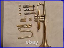 Geneva Oldroyd Cardinal Professional Trumpet in satin brass finish
