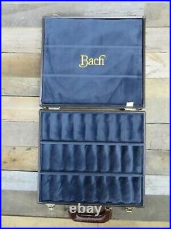 Genuine Bach Trumpet Mouthpiece Display Case Holds 24 Trumpet Mouthpieces NEW