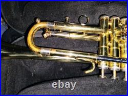 Getzen 300 Series Bb Trumpet Brass Lacquered with Case & Mouthpiece