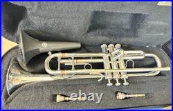 Getzen Eterna 700S (1998) Silver Plated Trumpet Withsoft Case, Mouthpieces, & More
