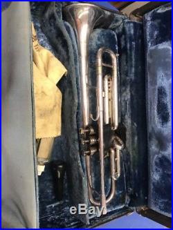 Getzen Eterna Severinsen Trumpet 1972-75 Silver plated with case, 2nd owner