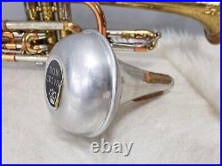 Getzen Super Deluxe Model Elkhorn Wis Balanced Tone Trumpet Cornet 91145
