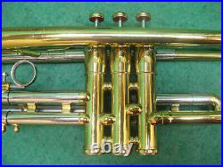 Getzen Super Deluxe Trumpet Reconditioned Original Case & Getzen Deluxe MP