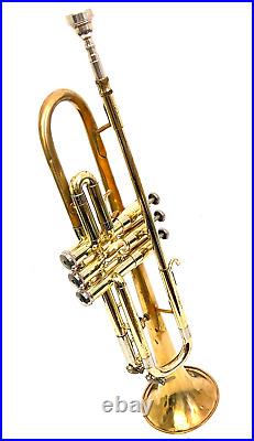 Getzen Trumpet 400 Series with Bach 7c Mouthpiece & Case Excellent Condition