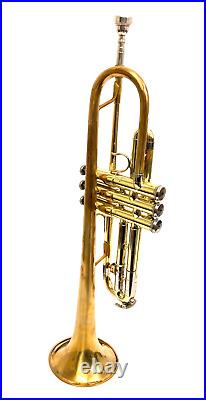 Getzen Trumpet 400 Series with Bach 7c Mouthpiece & Case Excellent Condition