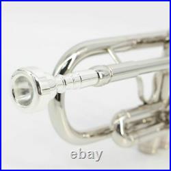 Gold Lacquer Trumpet Bb Flat Brass Wind Instruments with Case Gloves Mouthpiece