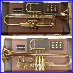 Good Condition Carol Brass N8060 Balanced Model Trumpet with Case From Japan F/S