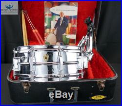 Grail Alert Ludwig Vintage Chrome Over Brass Lm400 Supraphonic Snare Drum