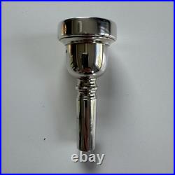 Greg Black 0G Silver Plated Bass Trombone Mouthpiece