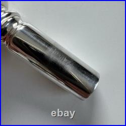 Greg Black 0G Silver Plated Bass Trombone Mouthpiece